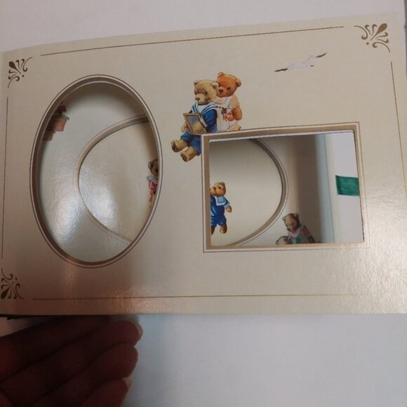 Vintage 1996 Teddy Bear Lovers Photograph Album HardcoverGreen - Picture 4 of 5